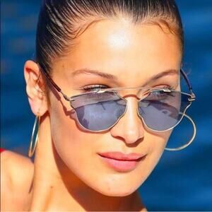 DIOR blue Pilot Unisex Sunglasses Sorealpop